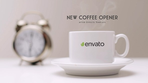 Videohive New Coffee Opener Product Promo template preview