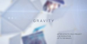 Videohive Gravity Video Displays template preview