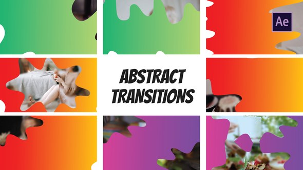 Videohive Abstract transitions | After Effects Elements template preview