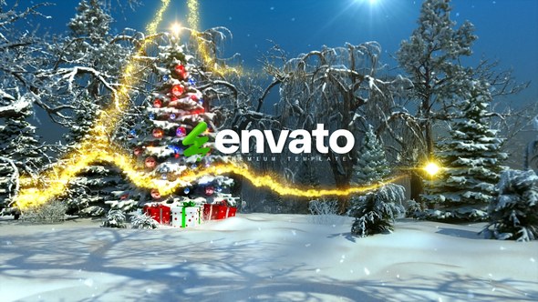 Videohive Magic Christmas Logo 60829363 Logo Stings template preview