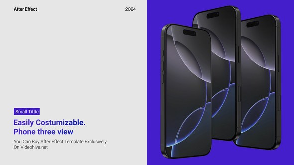 Videohive App Promo Phone 16 Pro Mockup Product Promo template preview