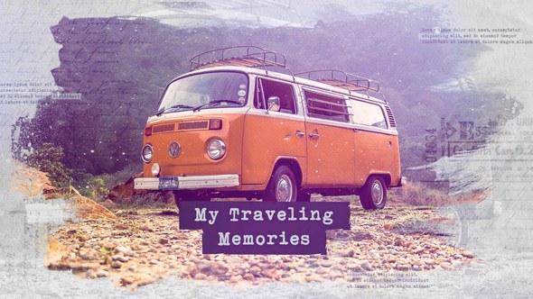 Videohive Traveling Slideshow / Memories Photo Album / Family and Friends / Adventure and Journey Openers template preview