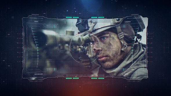 Videohive Hi-Tech Futuristic Slideshow Video Displays template preview