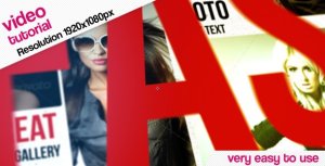 Videohive Photo Gallery And Kinetic Typography Openers template preview