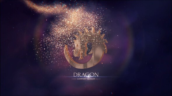 Videohive Sparkly Logo | After Effects Template Logo Stings template preview