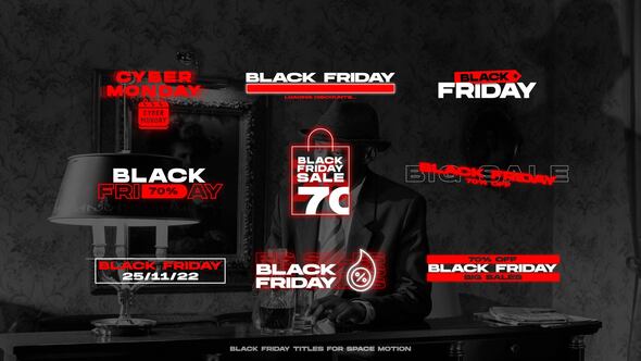 Videohive Black Friday Titles _AE Titles template preview