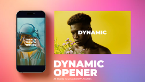 Videohive Dynamic Slideshow 54530417 Openers template preview