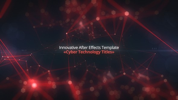 Videohive Cyber Technology Titles 38952865 Titles template preview