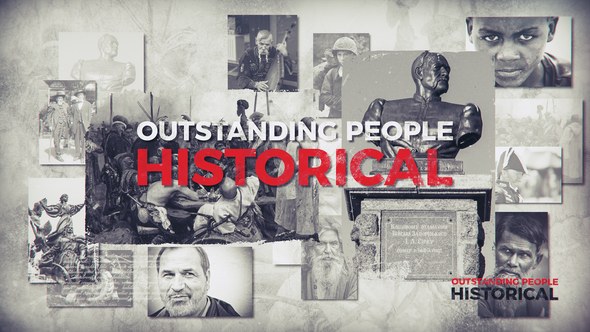 Videohive Historical // Outstanding People Openers template preview