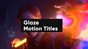 Videohive Glaze Motion Titles Elements template preview