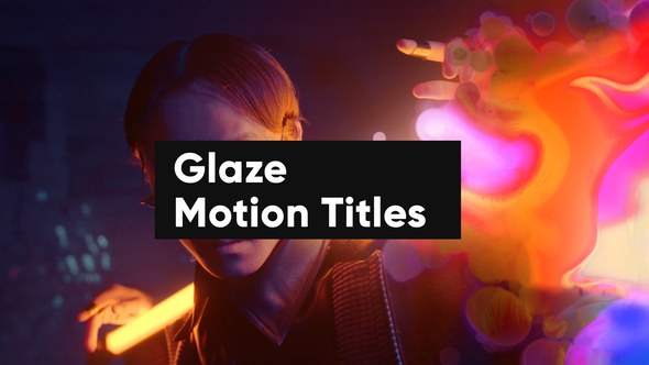 Videohive Glaze Motion Titles Elements template preview