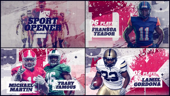 Videohive Sport Player Intro 60152939 Openers template preview