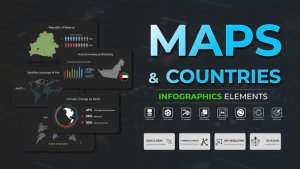 Videohive Infographic - Maps And Countries Infographics template preview
