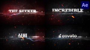 Videohive The Seeker Cinematic Trailer | After Effects Openers template preview