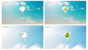 Videohive Kite Logo Logo Stings template preview