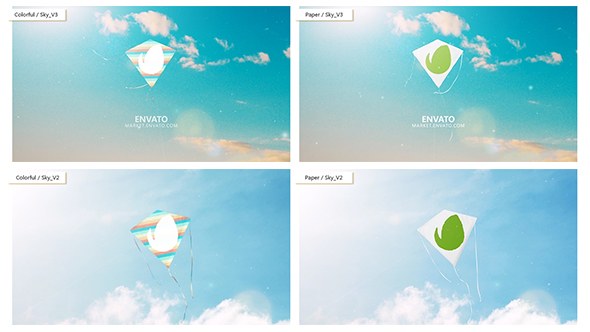 Videohive Kite Logo Logo Stings template preview
