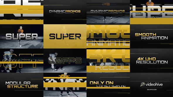 Videohive Dynamic Promos Openers template preview