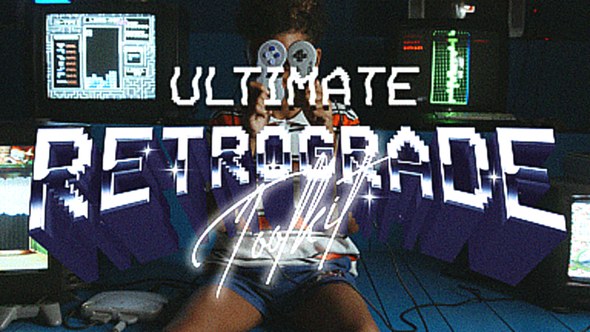 Videohive Ultimate Retrograde Toolkit Elements template preview