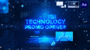 Videohive Technology Promo Opener Titles template preview