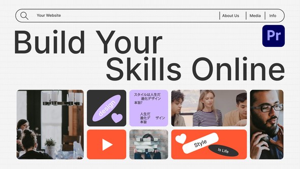 Education Opener for Premiere Pro Premiere Pro template preview