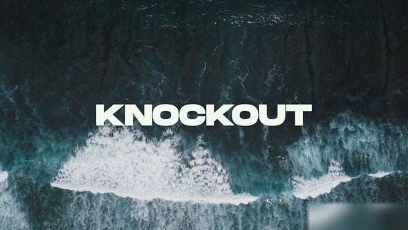 Videohive Knockout Slides Openers template preview