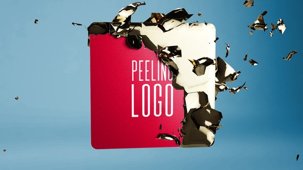 Videohive Peeling Logo 52375281 Logo Stings template preview