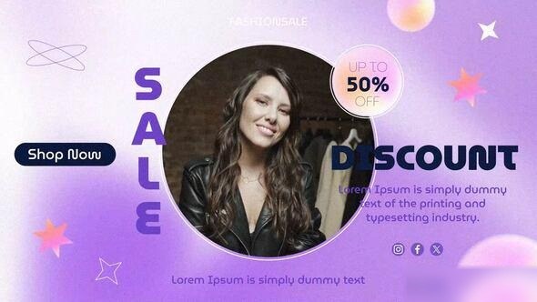 Videohive Fashion Sale Opener 56861020 Broadcast-packages template preview