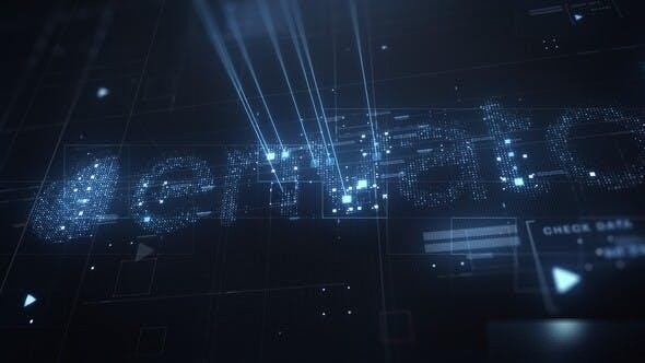 Videohive Reconstructing Logo Logo Stings template preview