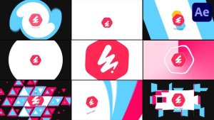 Videohive Stylish Logo Transitions for After Effects 55382917 Logo Stings template preview