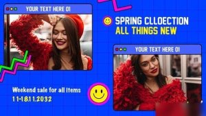 Videohive Retro 90s Style Opener 48981117 Openers template preview