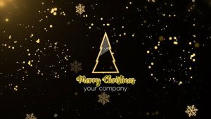Merry Christmas Opener Video Displays template preview