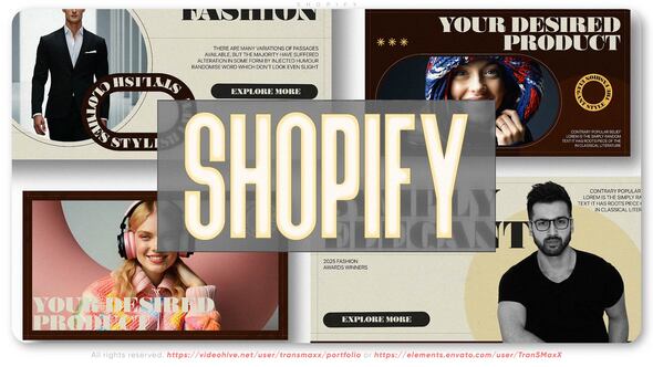 Videohive Shopify Openers template preview