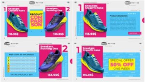 Videohive Product Comparison - Promo Online Store Product Promo template preview