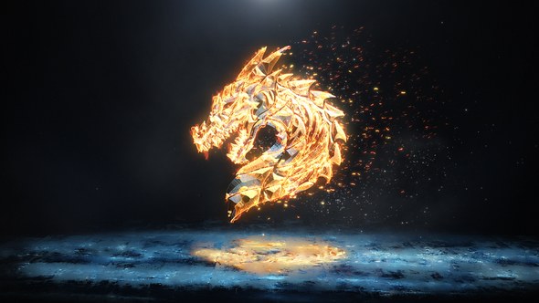 Videohive Ice and Flame Logo Logo Stings template preview