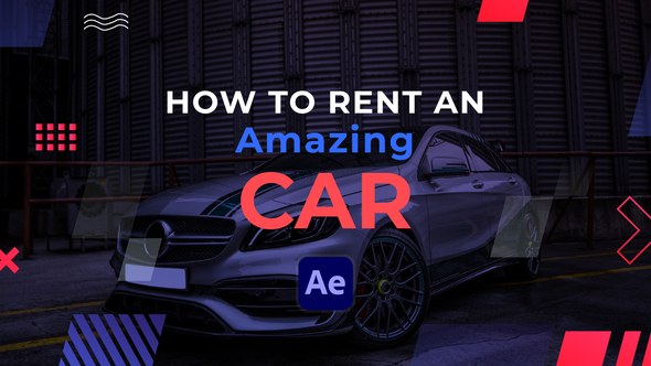 Videohive Car Rent Slideshow | After Effects Product Promo template preview
