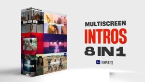 Videohive Multiscreen Intros Pack Openers template preview