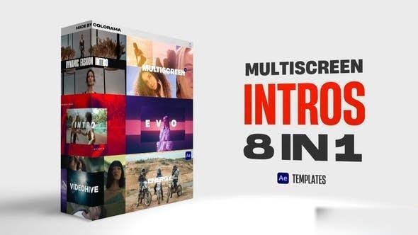 Videohive Multiscreen Intros Pack Openers template preview
