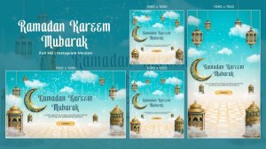 Videohive Ramadan Intro | Eid Opener | Instagram Version Ramadan template preview