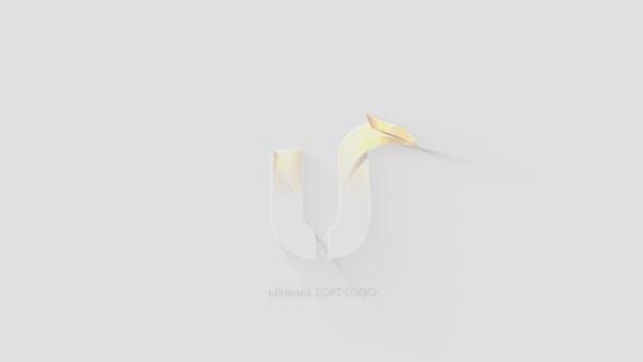 Videohive Minimal Soft Logo Reveal Logo Stings template preview
