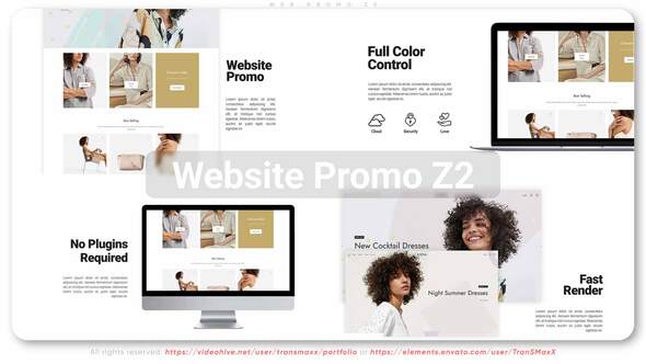 Videohive Website Promo Z2 Product Promo template preview