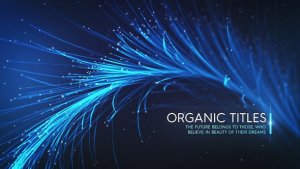 Videohive Organic Titles 22478926 Titles template preview