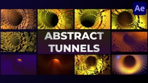 Videohive Abstract Tunnels for After Effects Elements template preview