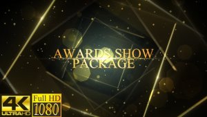 Awards Show Pack Video Displays template preview