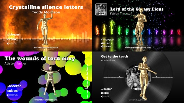 Videohive Dance Music Visualizer Product Promo template preview