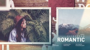Videohive Slideshow Romantic Video Displays template preview