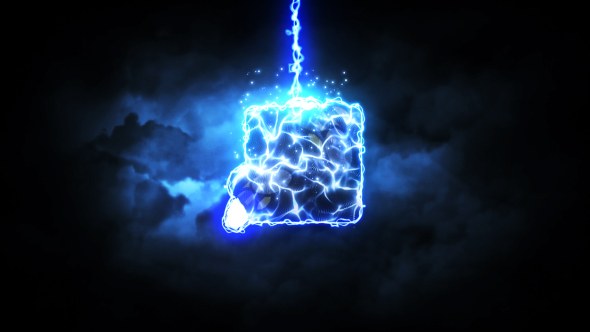 Videohive Lightning Strike Reveal Logo Stings template preview