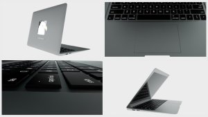 Videohive Laptop - Logo Reveal Logo Stings template preview