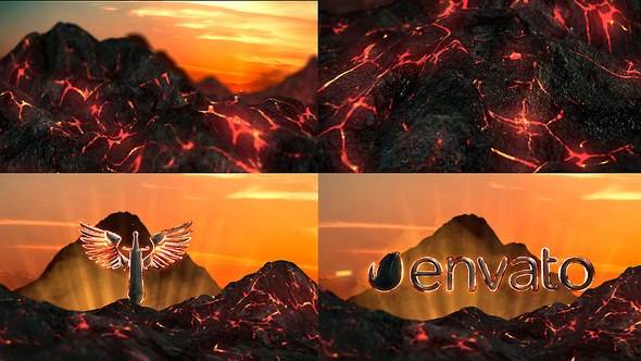 Videohive Cinematic Epic Logo Reveal. Logo Stings template preview