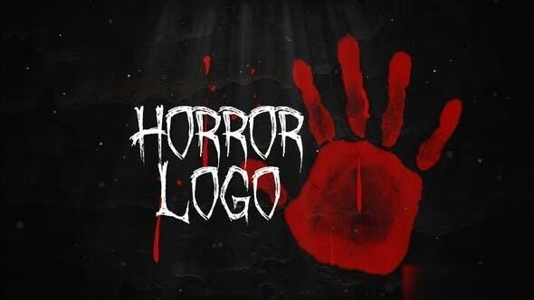 Videohive Halloween Horror Logo Reveal Logo Stings template preview