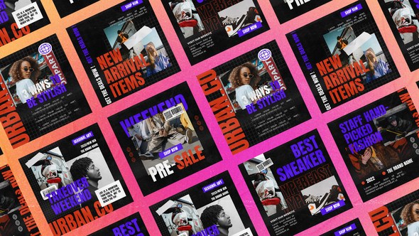 Videohive Convene Social Media Posts Product Promo template preview